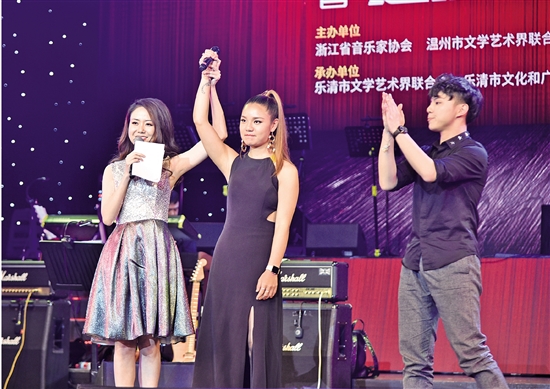 浙江省流行新星歌手选拔展演在乐举行 金帅无愧"最帅"选手